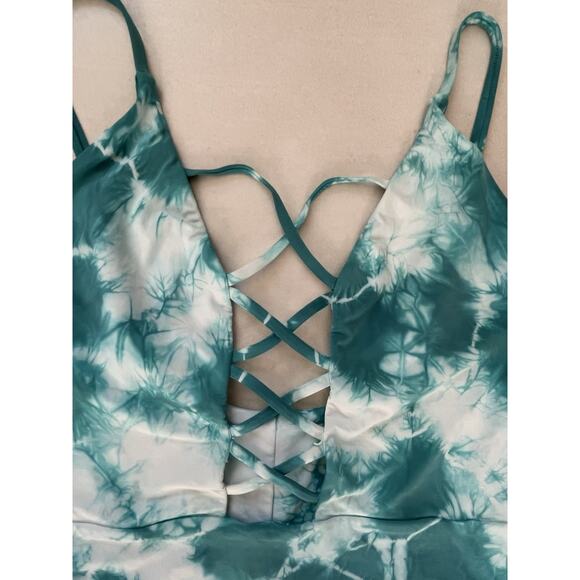 Dippin Daisys Swim One Piece Swimsuit Cut Out Tie Dye Swimwear - Picture 2 of 11